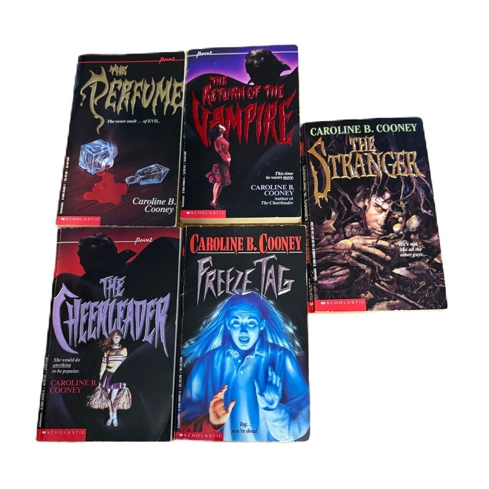 Caroline B. Cooney Young Adult Horror Paperback Bundle Vintage Scholastic Freeze